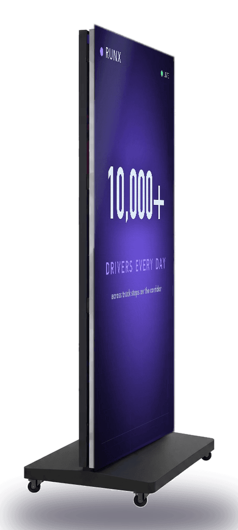 Side — 4.3 in slim profile